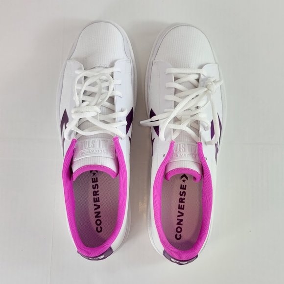 CONVERSE UNISEX pro leather sneakers Sz 10 - Picture 5 of 9